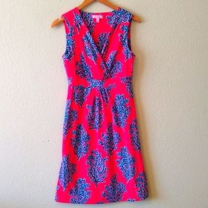 Lilly Pulitzer Pink and Blue Mini Dress